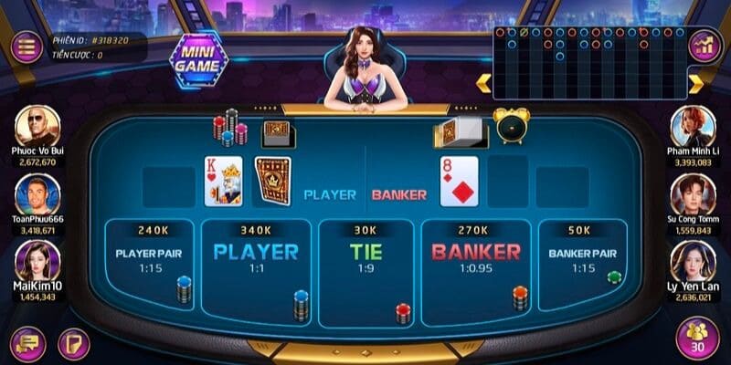 Hướng dẫn cách chơi Baccarat